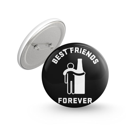 Best Friends Pin-back Button Badge