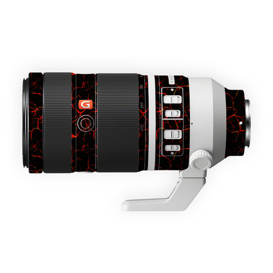 Red Core Lava Lens Skin