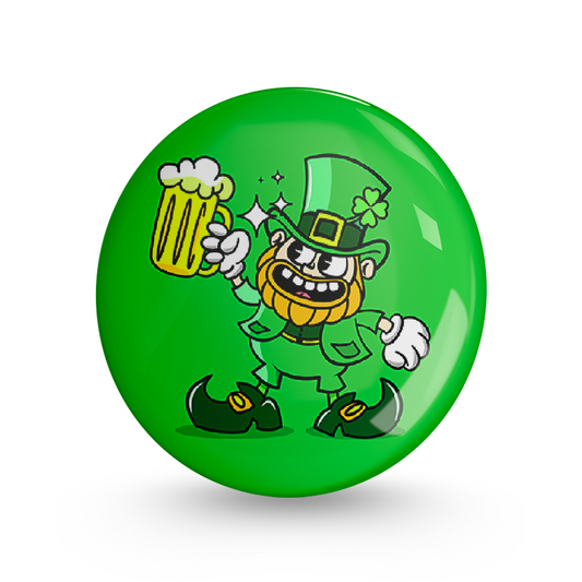 Beer love Pin-back Button Badge