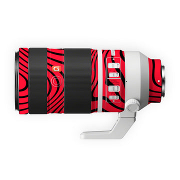 Red Topograph Lens Skin