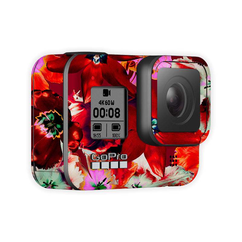 Red Flower Go Pro Skin