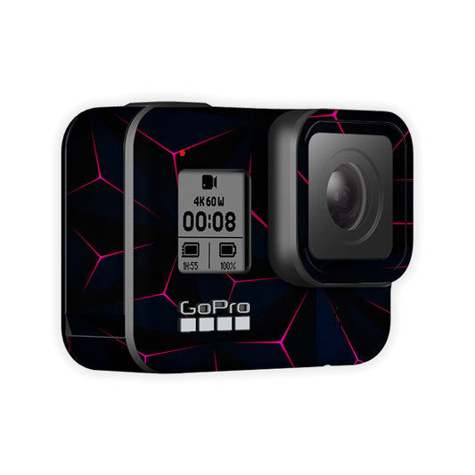 Chrome Pink Go Pro Skin