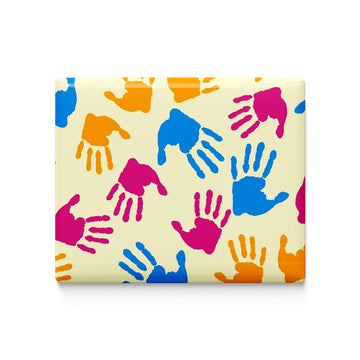 Hand Prints Fridge Magnet