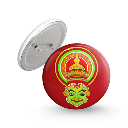 Kathak Pin-back Button Badge