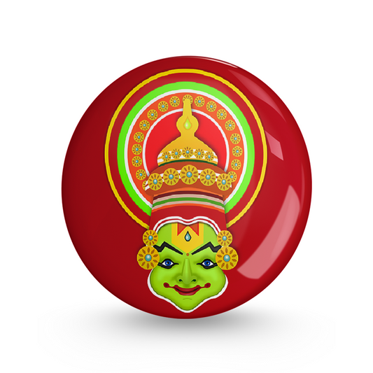 Kathak Pin-back Button Badge