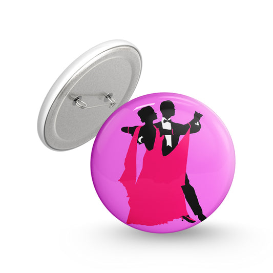 Salsa Pin-back Button Badge