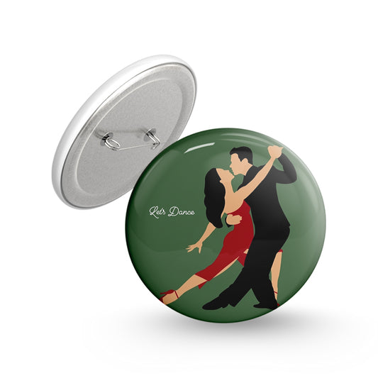 Let's Dance Pin-back Button Badge