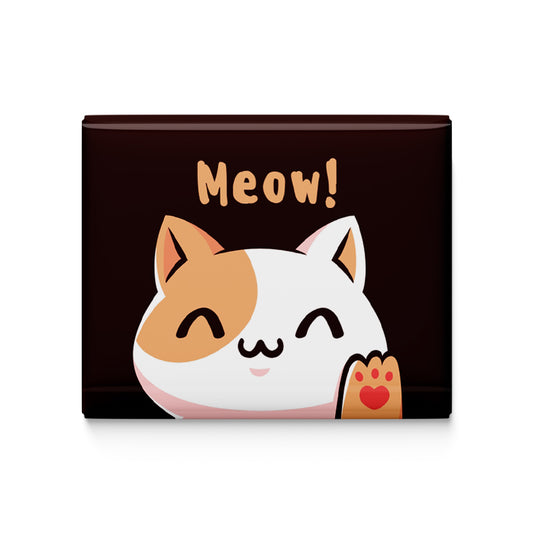 Meow Fridge Magnet