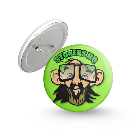 Stoners HQ Pin-back Button Badge