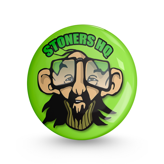 Stoners HQ Pin-back Button Badge