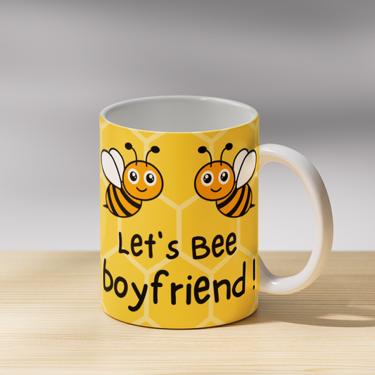 Lets Bee Boyfriend Coffee Mug