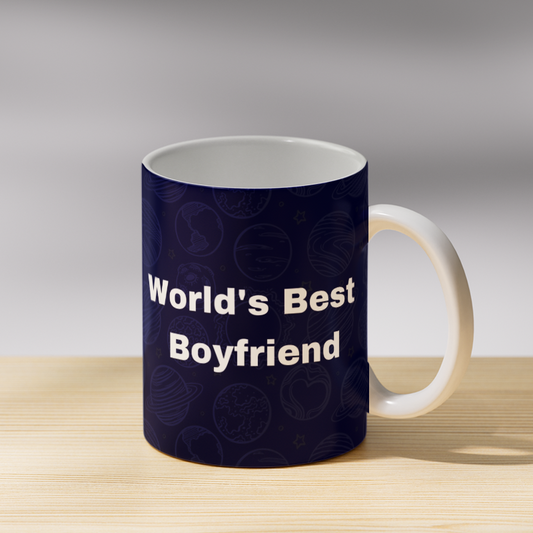 Worlds Best Boyfriend Coffee Mug