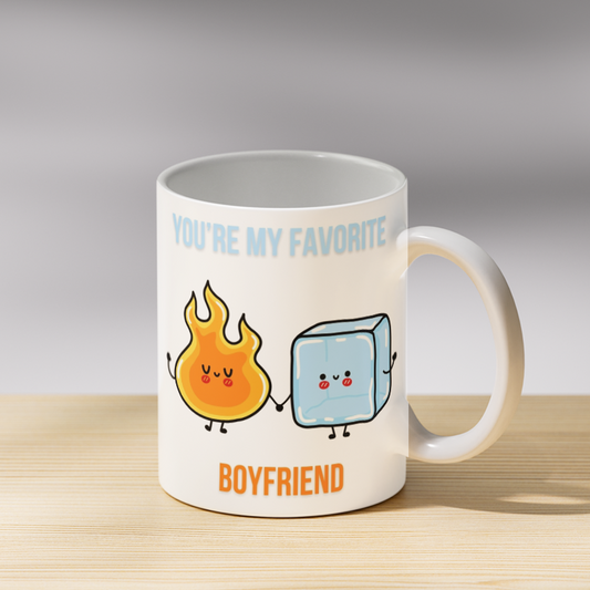 You're My Favourite Boyfriend Coffee Mug