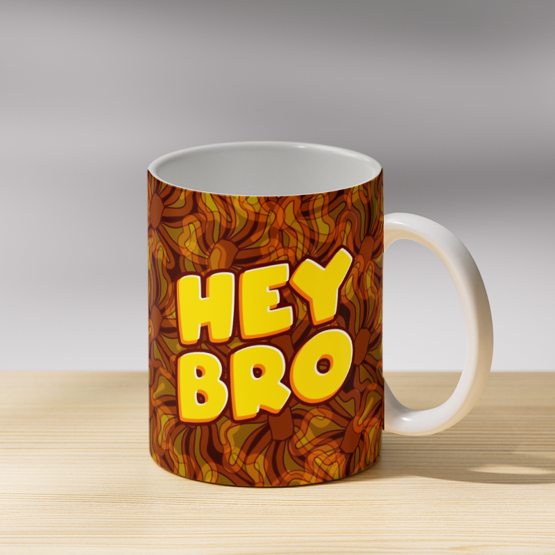 Hey Bro Coffee Mug