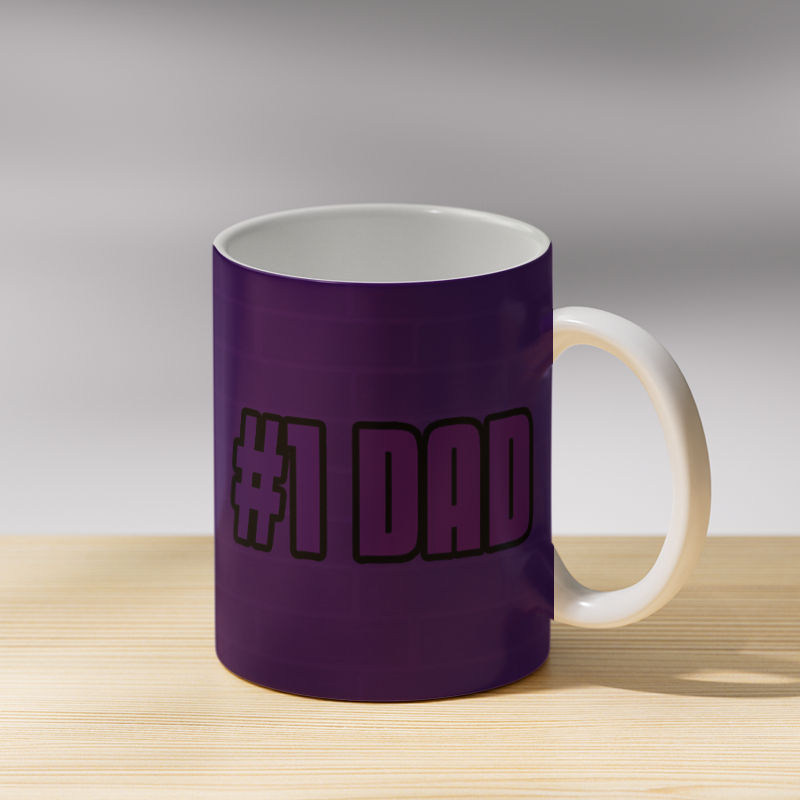 Number One Dad Coffee Mug