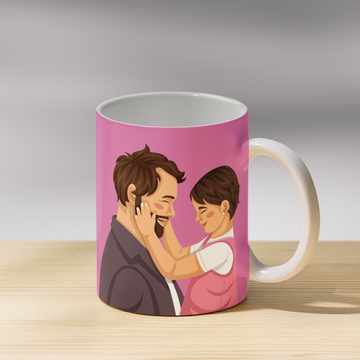 Dad and Princess Coffee Mug