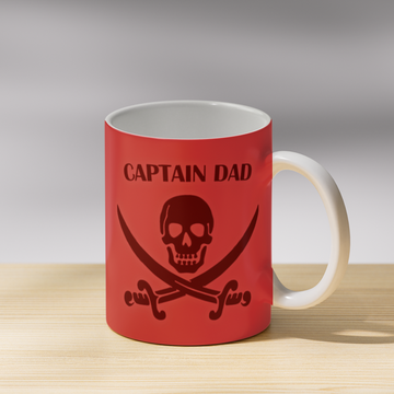 Captain Dad Coffee Mug