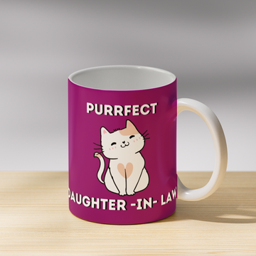 Purrfect Daughter in Law Coffee Mug