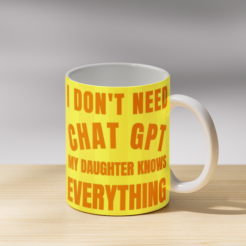 My Daughter Knows Everything Coffee Mug