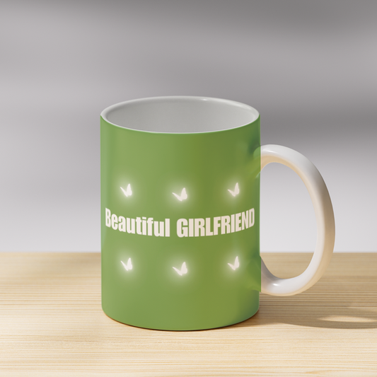 Beautiful Butterfly Girlfriend Coffee Mug