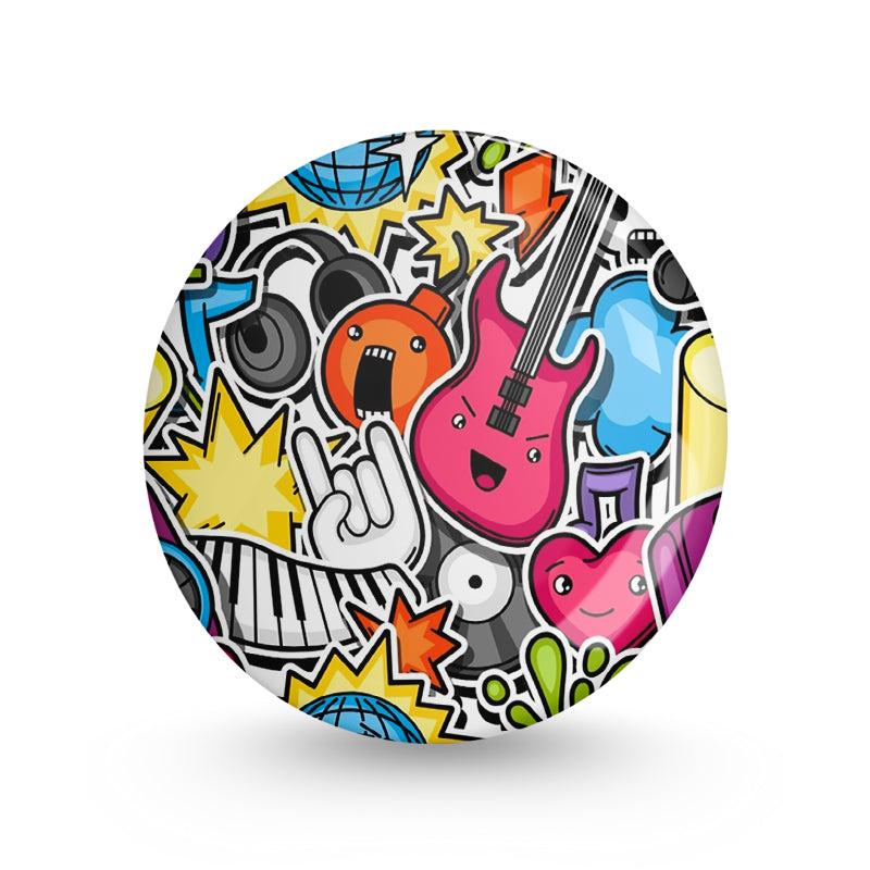 The Beat Band Pin-back Button Badge