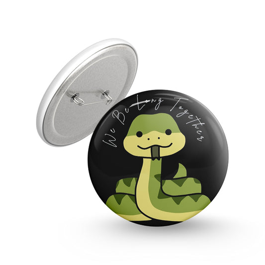 Snake Pin-back Button Badge