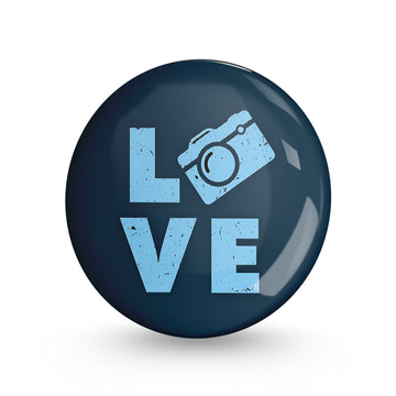 Love Photograpy Pin-back Button Badge