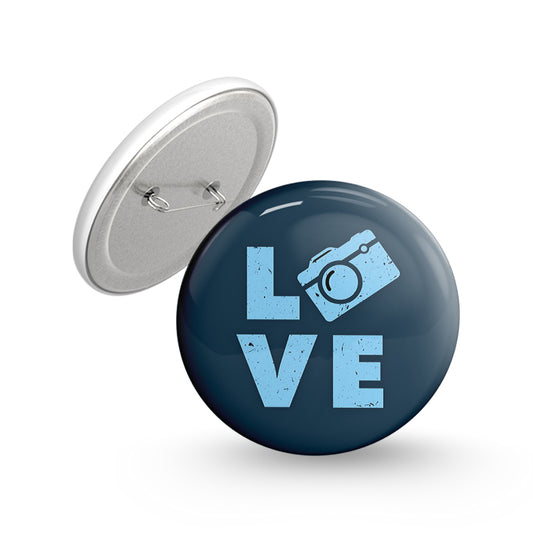 Love Photograpy Pin-back Button Badge