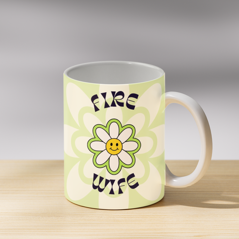 Fire Wife Coffee Mug