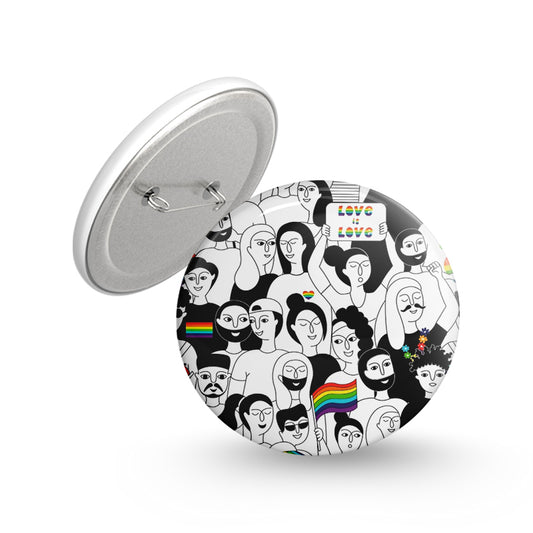 The Community Pin-back Button Badge