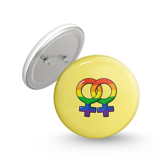 Together and Forever Pin-back Button Badge