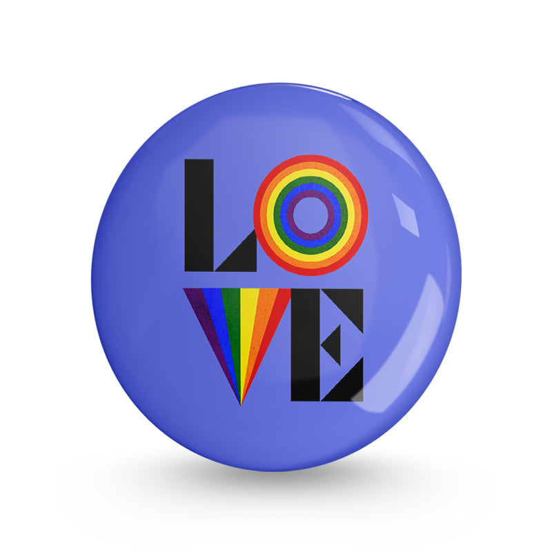 Love Pin-back Button Badge