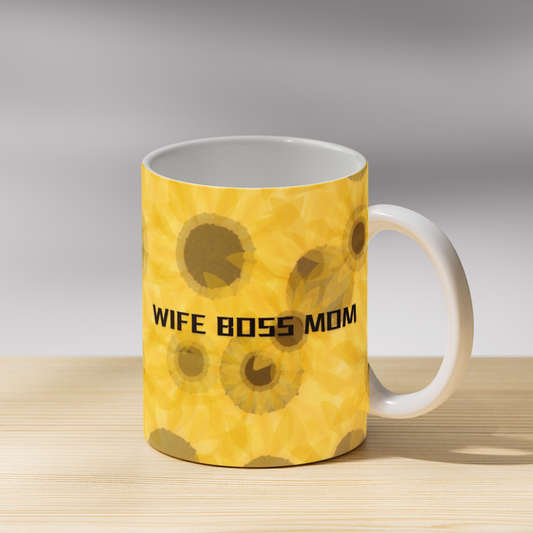 Wife Boss Mom Coffee Mug