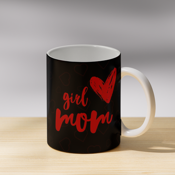 Girl Mom Coffee Mug