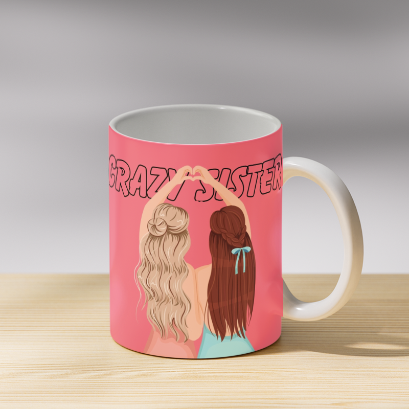 Crazy Sister Coffee Mug