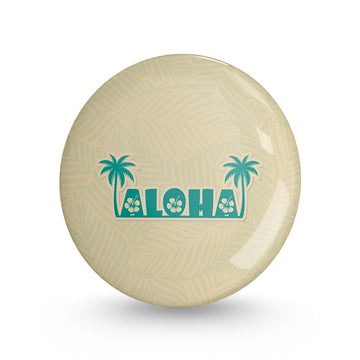 Aloha Pin-back Button Badge