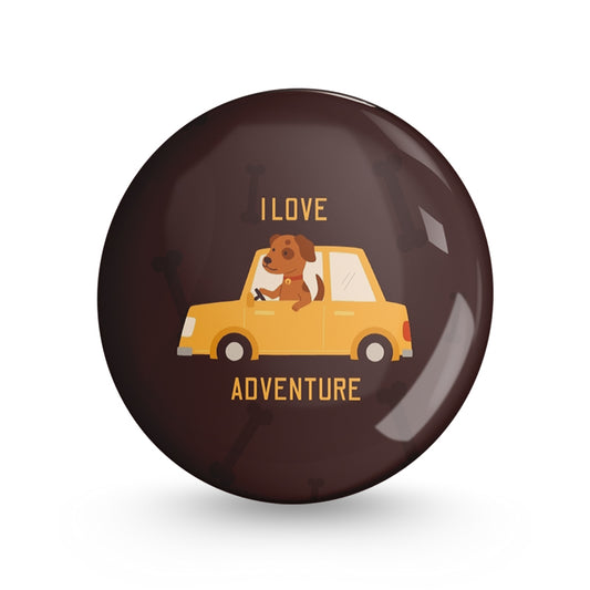 Vacay Mode Pin-back Button Badge