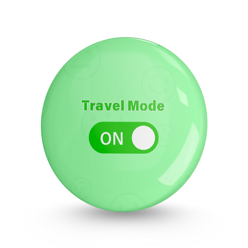 Travel Mode On Pin-back Button Badge