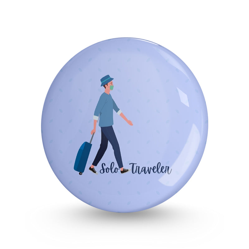 Solivagant Pin-back Button Badge