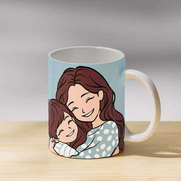 Son and Mom Love Coffee Mug