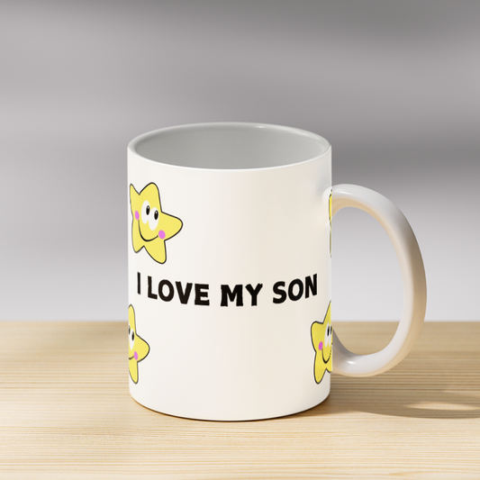 I Love My Son Coffee Mug