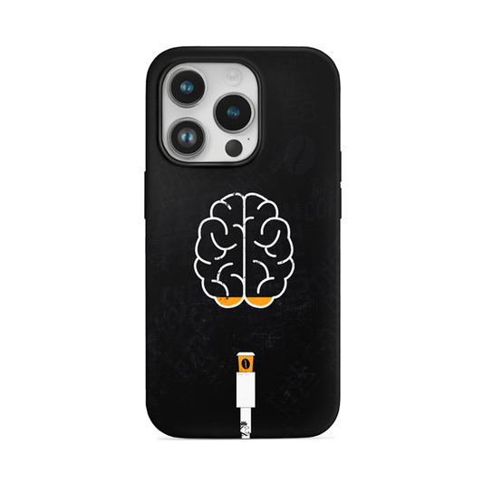 Recharging the Brain Flexible Soft Silicone Case