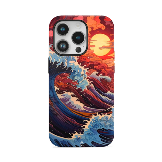 Big Waves Flexible Soft Silicone Case