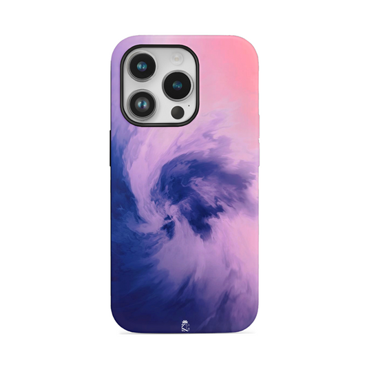 Purple Swirl Flexible Soft Silicone Case