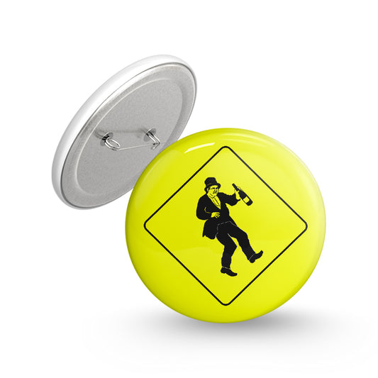 High on Dance Pin-back Button Badge