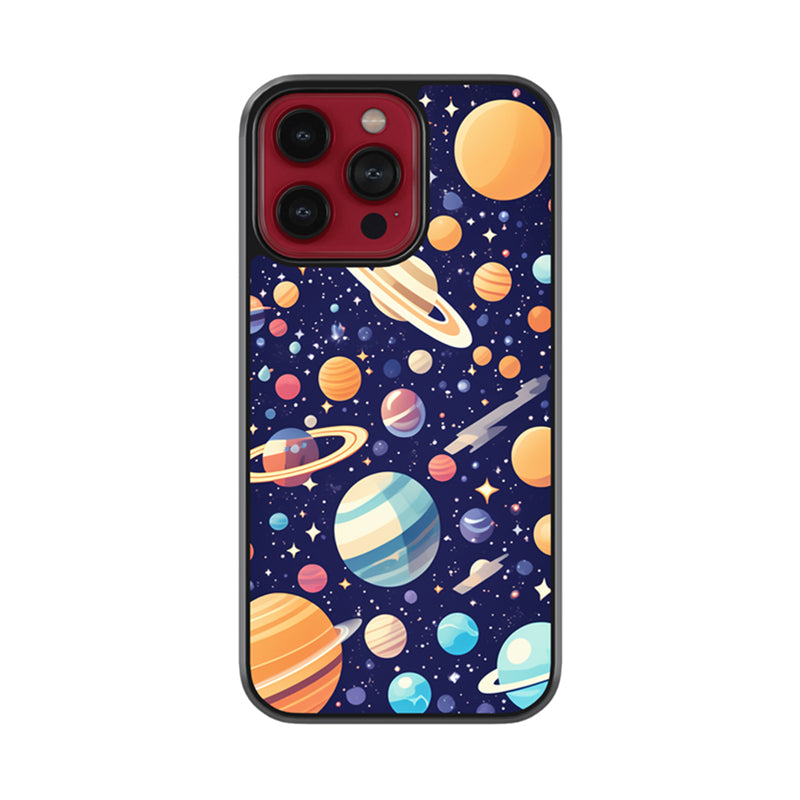 Doodle Foodle Space Glass Case