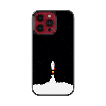 Powerful Rocket Launch Glass Case