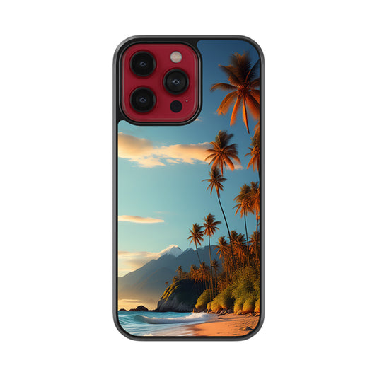 Beach Vibe Glass Case