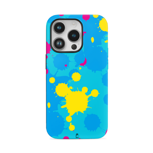 Colourful Paintballs Flexible Soft Silicone Case