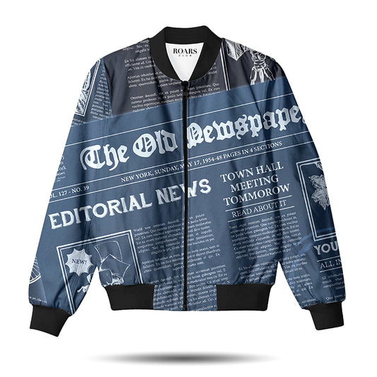 Routine Journal Men's Bomber Jacket